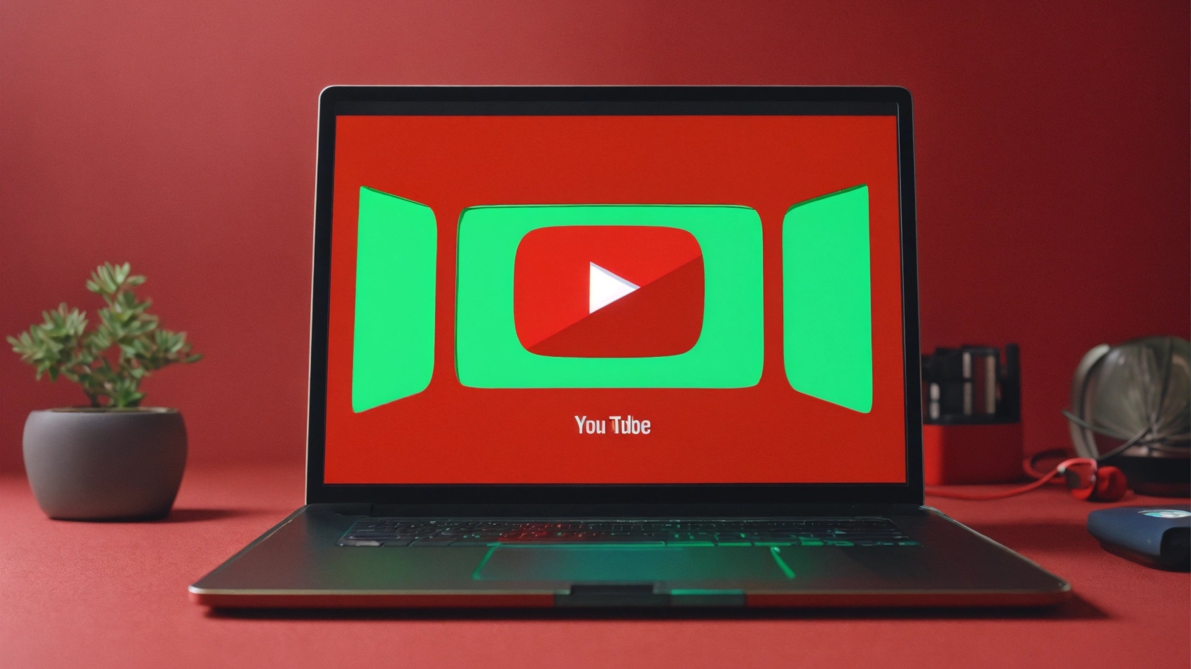 YouTube red logo